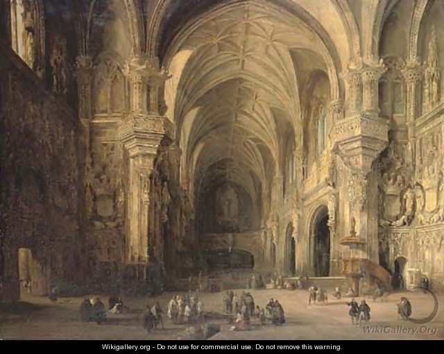 640x510 The Cathedral Of San Juan De Las Reyes, Toledo - Cathedral Painting