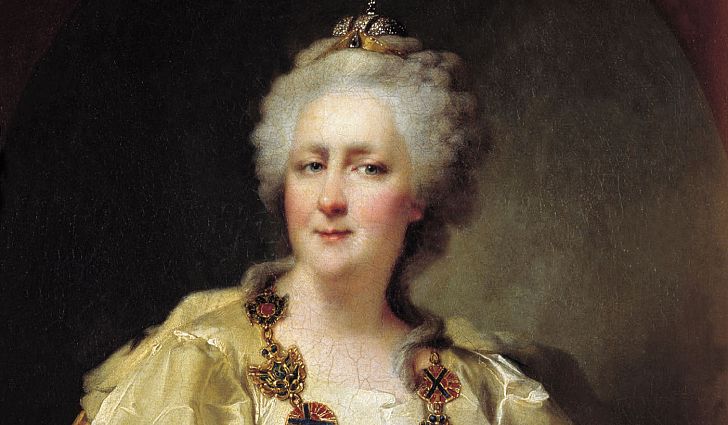728x425 Catherine The Great Of Russia - Catherine The Great Painting