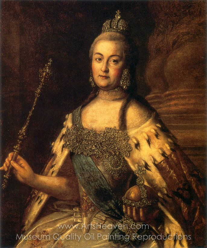 Catherine The Great Painting at PaintingValley.com | Explore collection ...