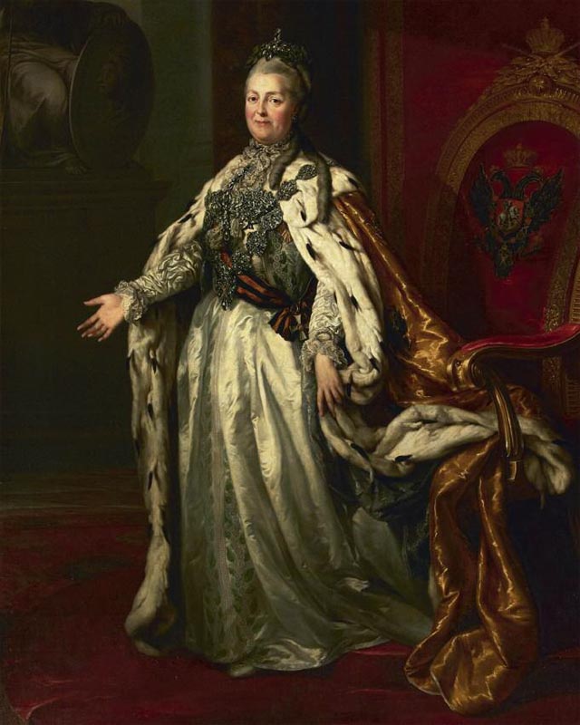 640x800 The Walpole Paintings - Catherine The Great Painting