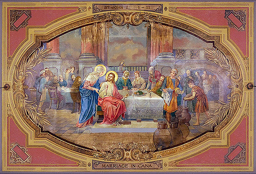 500x340 Saints Teresa And Bridget Roman Catholic Church, In Saint - Catholic Church Painting