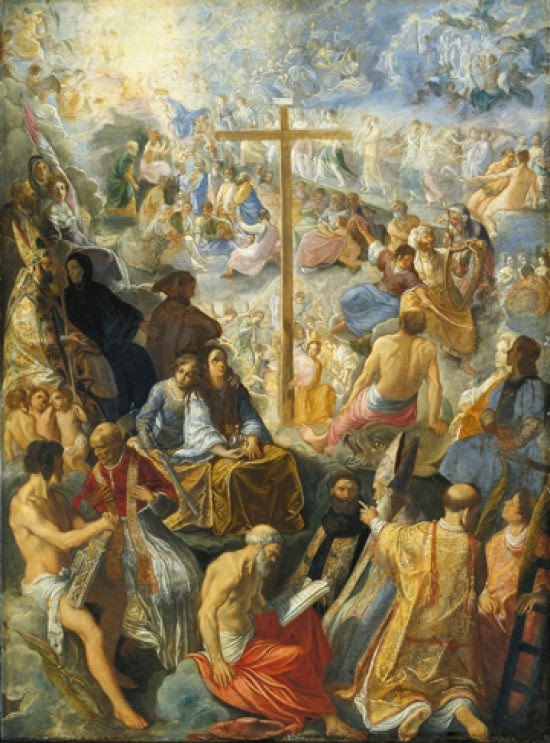 Catholic Cross Painting
