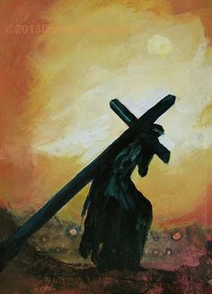 236x327 Catholic Artist, Ladislav Zaborsk - Catholic Cross Painting