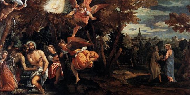 650x325 Annuncation Catholic Church - Catholic Mass Painting