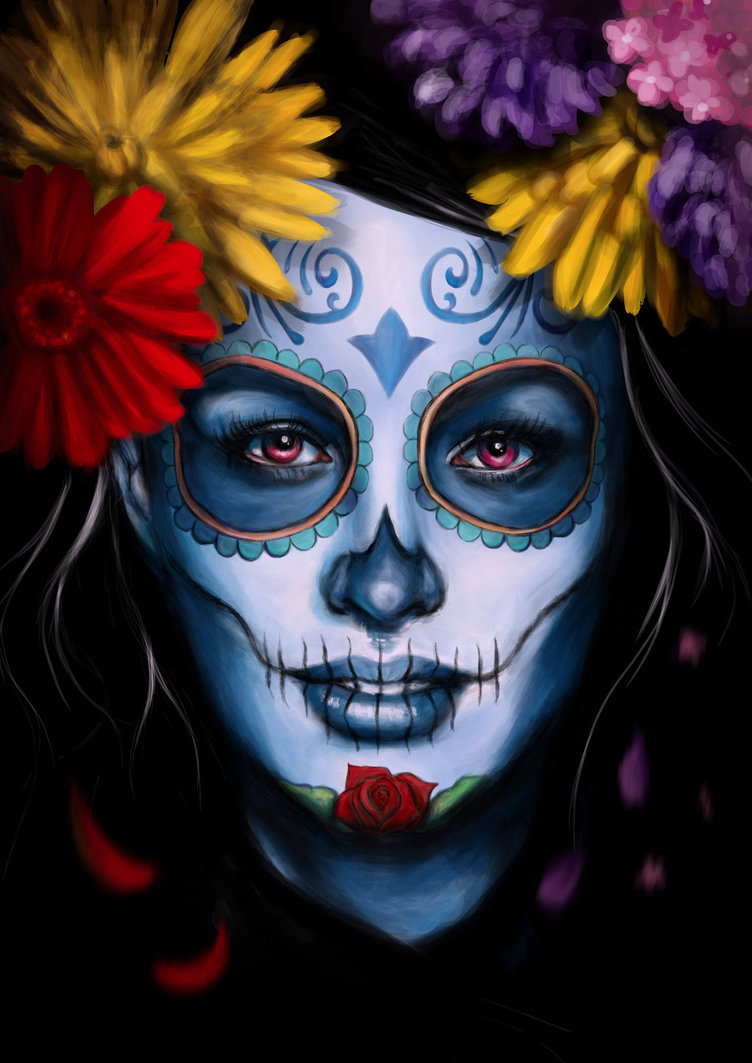 Catrina Painting at PaintingValley.com | Explore collection of Catrina ...