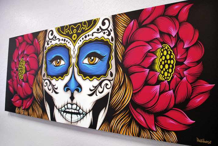 715x480 Official Palehorse Portfolio - Catrina Painting