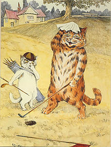 220x292 Louis Wain - Cats Painting Pictures