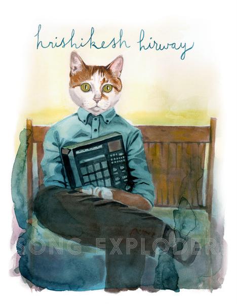 468x600 Maximum Fun Cat Painting Prints Topatoco - Cats Painting Pictures