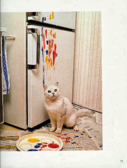 484x640 Why Cats Paint Cat - Cats Painting Pictures