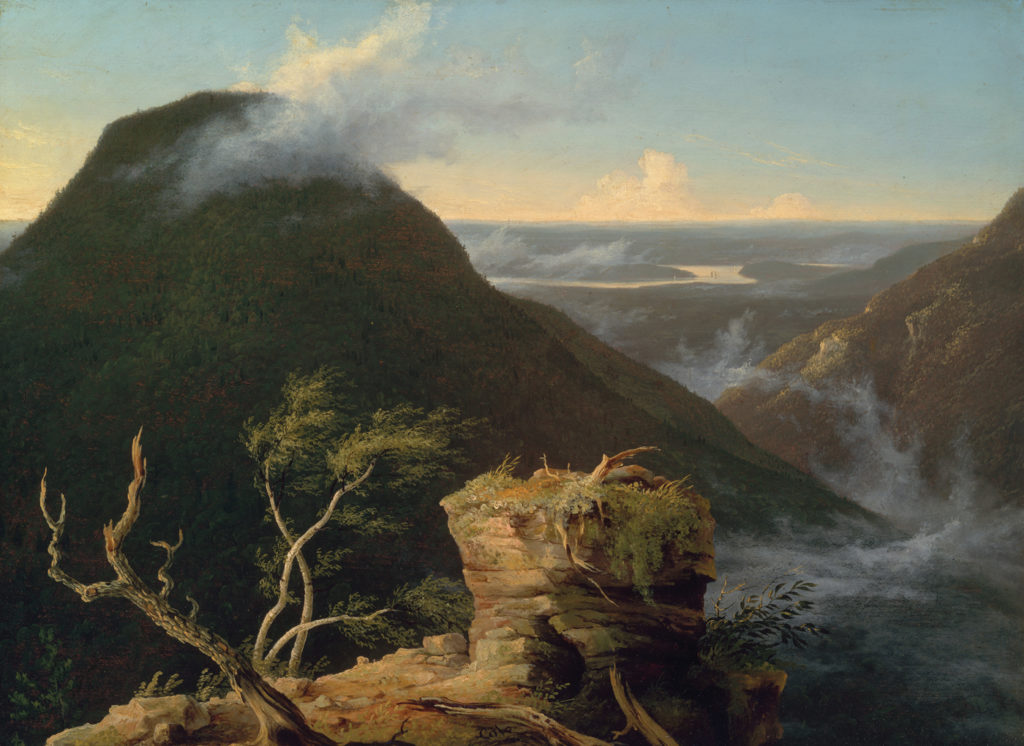 1024x746 Thomas Cole Bringing Attention To The Glory Of Pure Wilderness - Catskill Mountains Painting