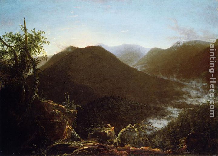 720x515 Thomas Cole Sunrise In The Catskill Mountains Painting Anysize 50 - Catskill Mountains Painting