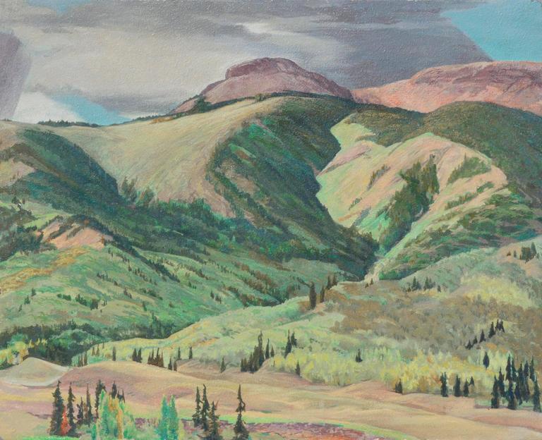 768x624 Wilfred A. Readio - Catskill Mountains Painting