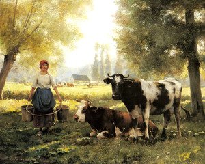 300x240 Famous Cows Paintings Amp Reproductions 1st Art Gallery - Cattle Painting