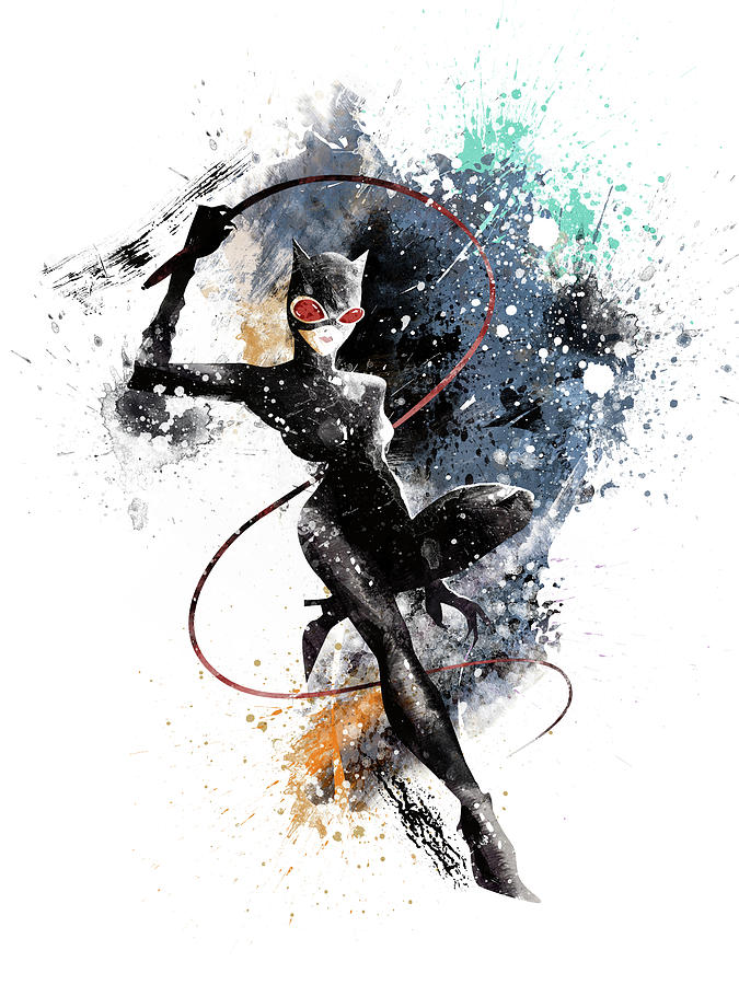 Catwoman Painting