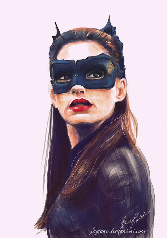 Catwoman Painting At Explore Collection Of