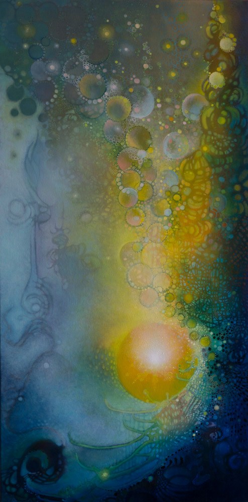 494x1000 Celestial Cauldron - Cauldron Painting