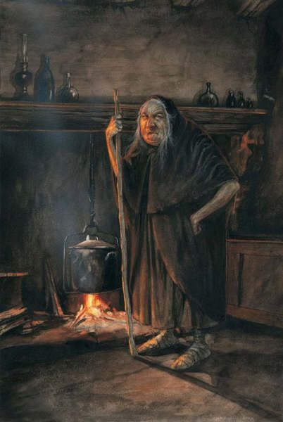 402x600 Fine Art Print - Cauldron Painting