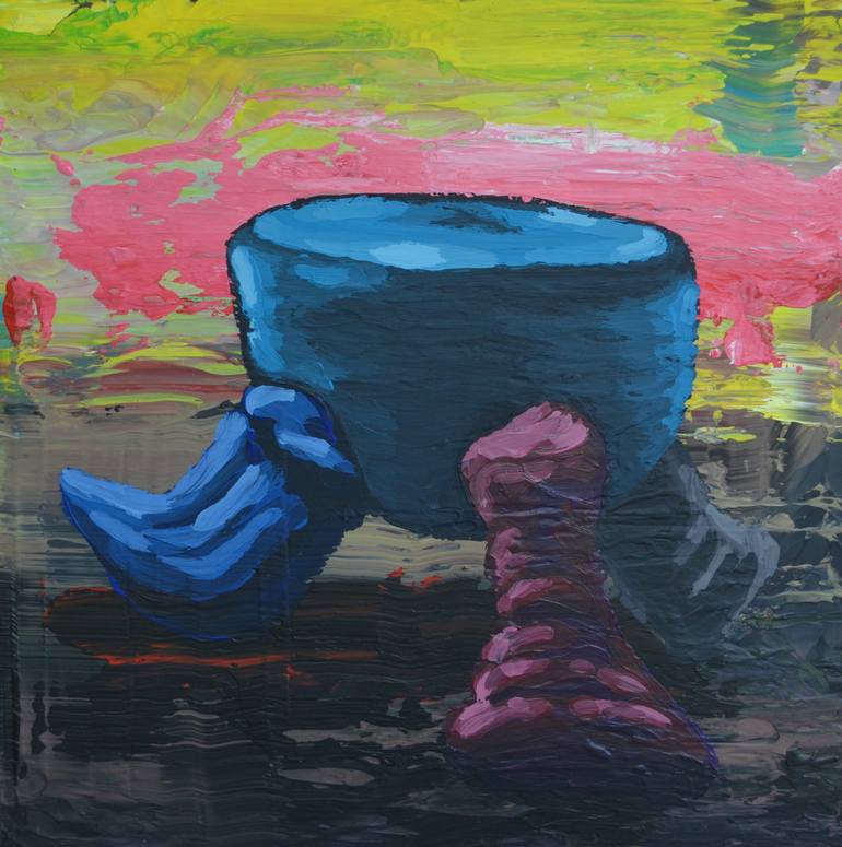 770x775 Saatchi Art Cauldron Painting By Wyatt Barr - Cauldron Painting