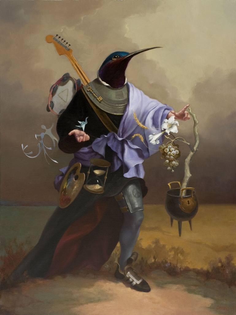 770x1027 Saatchi Art Ting (The Cauldron) Painting By Daniel Carranza - Cauldron Painting