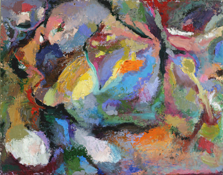 900x708 The Cauldron Painting By David Zimmerman - Cauldron Painting