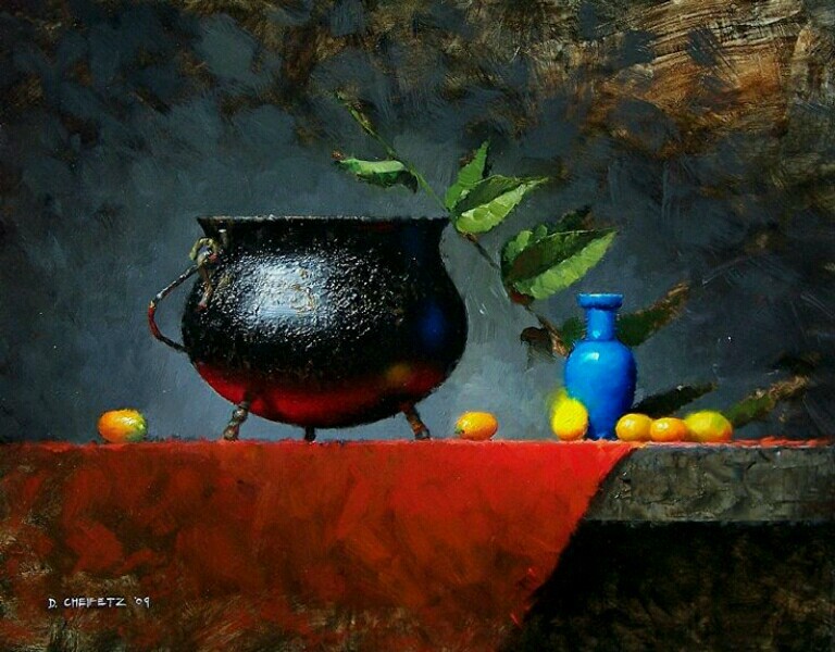 768x600 Artwork By David Cheifetz - Cauldron Painting