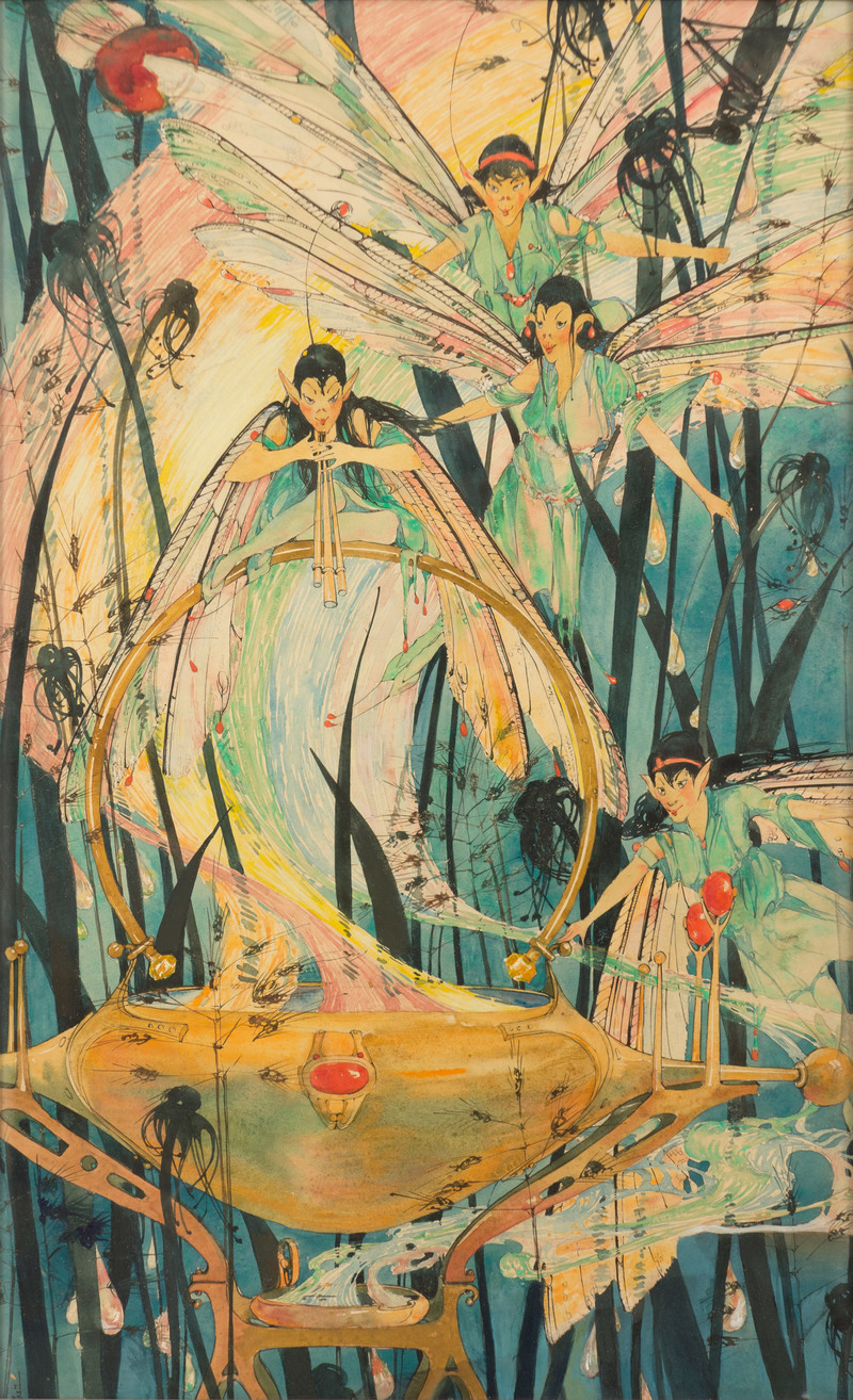 800x1314 Vose Galleries - Cauldron Painting