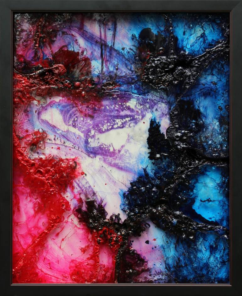 770x943 Saatchi Art Caustic 2016 Painting By Michael R Grine - Caustic Painting