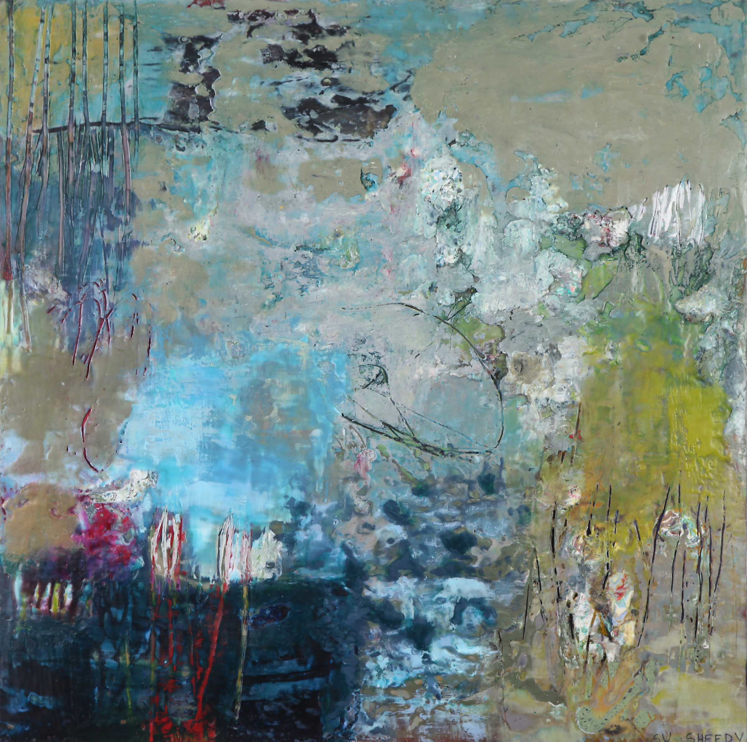 2400x2385 Su Sheedy Artist - Caustic Painting