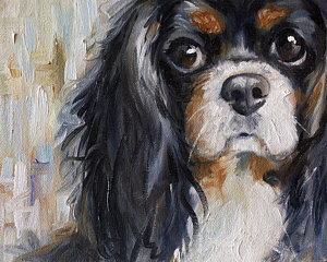 300x240 Cavalier King Charles Spaniel Paintings Fine Art America - Cavalier King Charles Painting