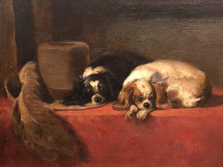 768x576 Cavalier King Charles Spaniel Paintings After Edwin Landseer - Cavalier King Charles Spaniel Painting