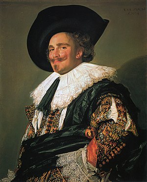 300x371 Laughing Cavalier - Cavalier Painting