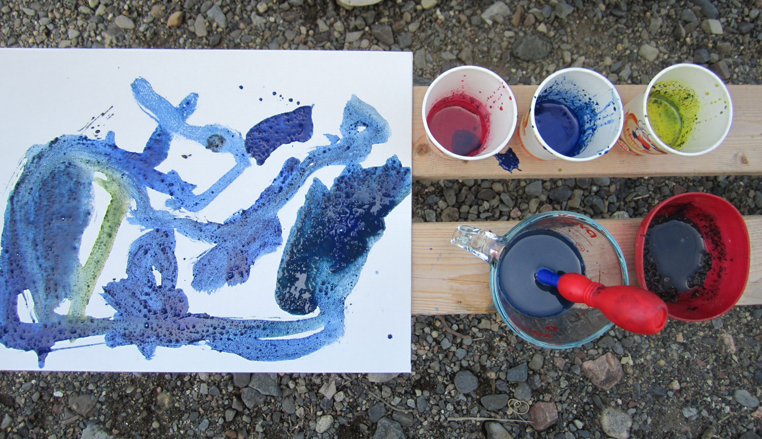 1500x866 Make Your Own Prehistoric Cave Paint Kinderart - Cave Painting