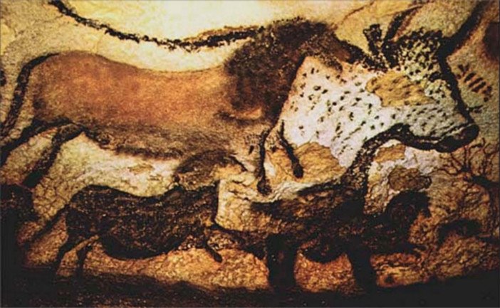 702x433 The Origin Of The World's Art Prehistoric Cave Painting - Cave Painting