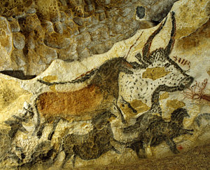 Cave Painting Poster at PaintingValley.com | Explore collection of Cave ...