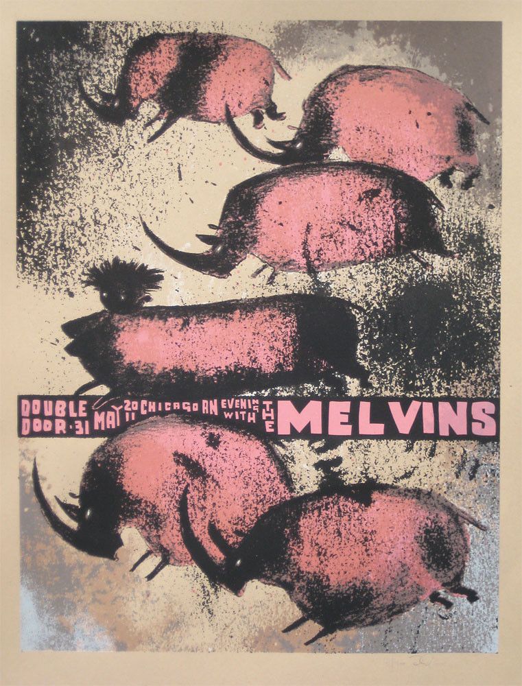 761x1000 The Melvins 2011 (Cave Painting) Posters Cave - Cave Painting Poster