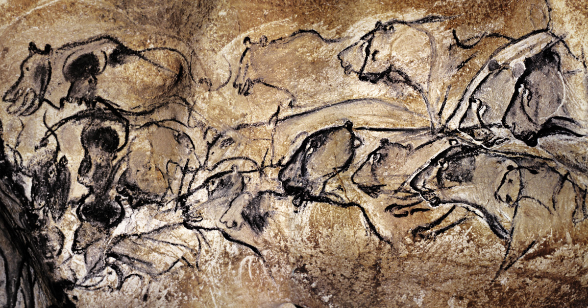 1200x630 The Cave Art Paintings Of The Chauvet Cave - Cave Painting Prints