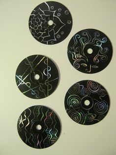 236x314 Painted Cds. Cool Idea. Activity Ideas Cd Art - Cd Painting