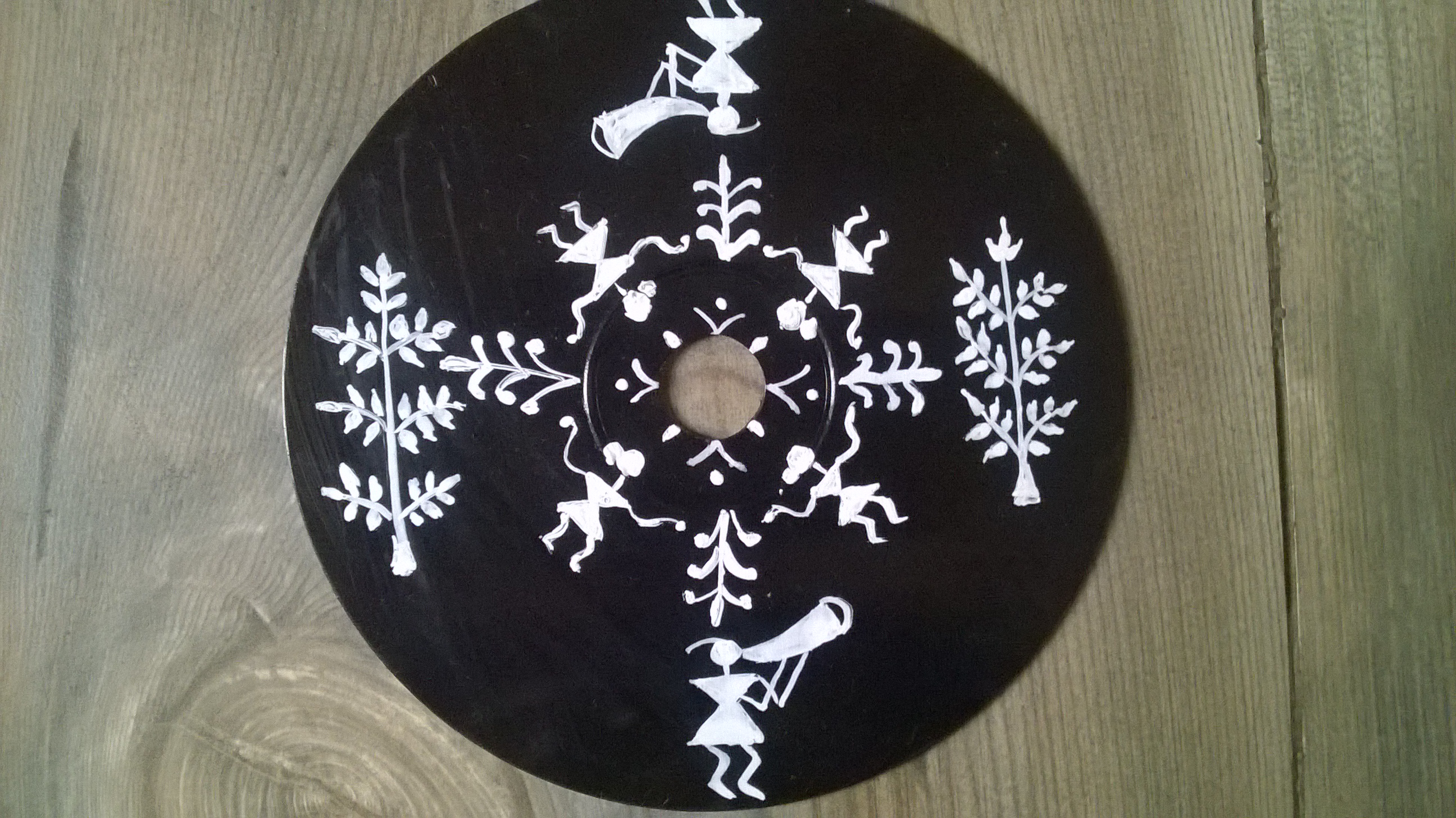 2592x1456 Warli Painting Kids - Cd Painting