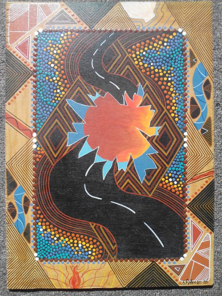 770x1027 Saatchi Art Heaven Sent Journey Painting By Scott Hansen - Cdr Painting