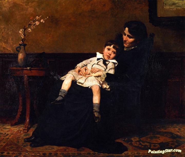 720x612 The Last Days Of Childhood Artwork By Cecilia Beaux Oil Painting - Cecilia Painting