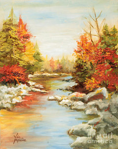 Cedar Creek Collection Painting at PaintingValley.com | Explore ...