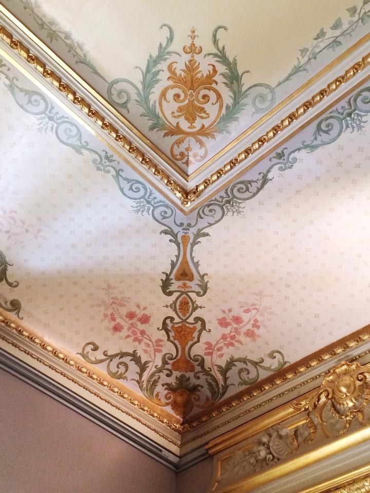 720x960 265 Best Images On Mansions - Ceiling Art Painting