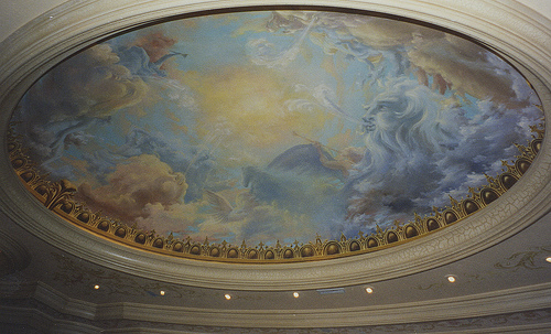 500x303 The Murals In The Sky Villas - Ceiling Art Painting