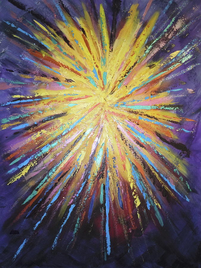 675x900 Celebration Painting By Deborah Brown Maher - Celebration Painting