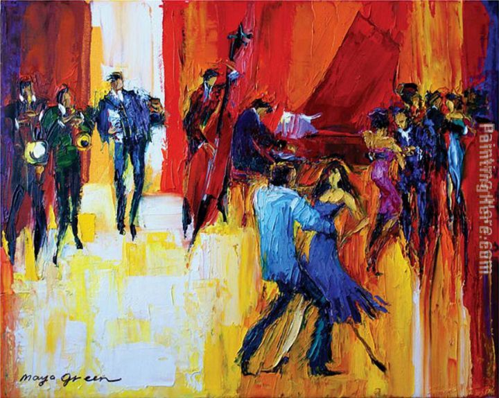 720x574 Maya Green Celebration Of Life Painting Anysize 50% Off - Celebration Painting