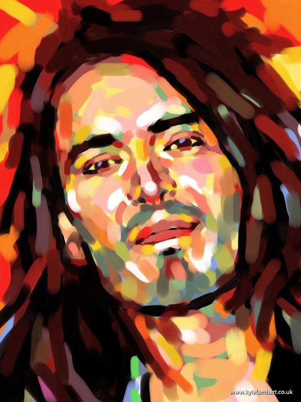 600x800 Celebrity Portraits - Celebrity Painting