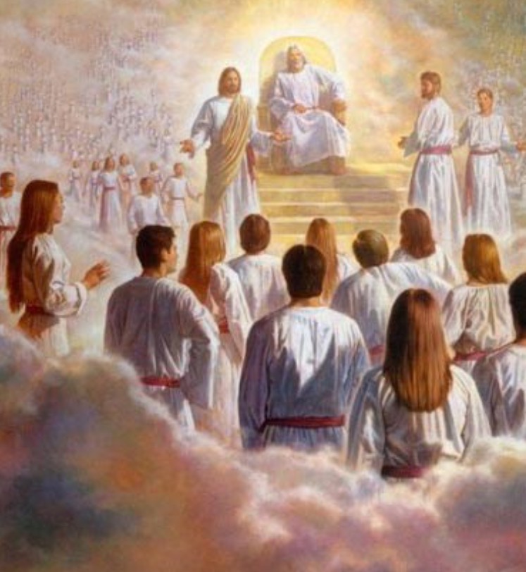 747x812 Gifts Of Charity - Celestial Kingdom Painting