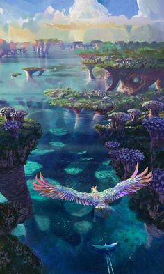 236x393 Kingdom Of Atlantia The Lost Moon Spirit Celestial Dragon - Celestial Kingdom Painting