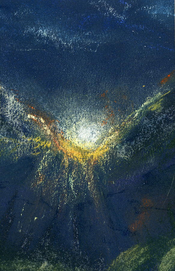 583x900 Celestial Painting By Marilyn Barton - Celestial Painting