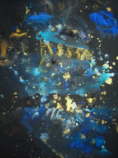 412x550 Celestial Hunter - Celestial Painting